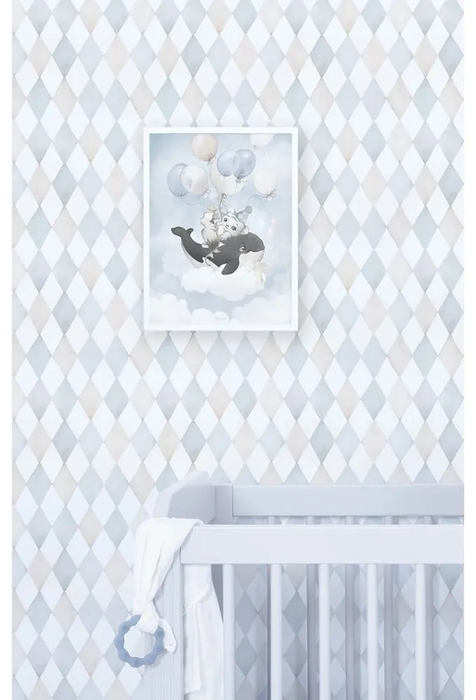 Carta da parati per bambini 10 m x 50 cm Harlequin - Lilipinso