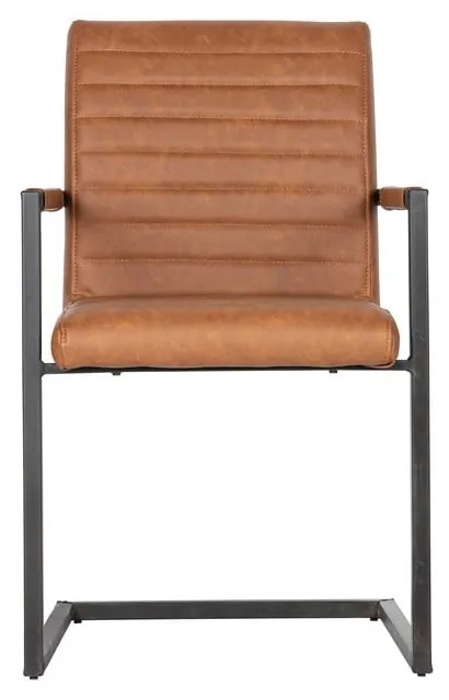 Sedia da pranzo marrone Bas - WOOOD