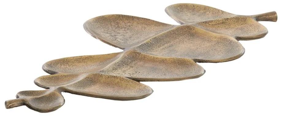 Vassoio decorativo in metallo 25x52 cm Akaki - Light &amp; Living