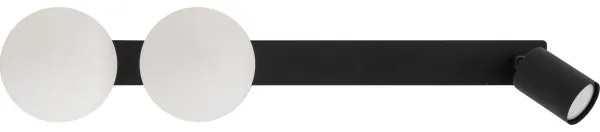 Faretto da incasso VOX 2xG9/8W/230V + 1xGU10/10W nero