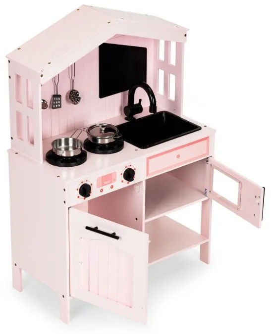 Cucina per bambini in legno di qualità + accessori