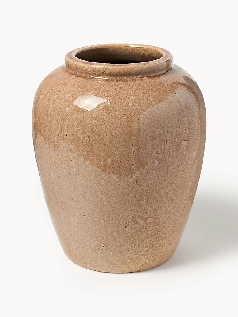 Vaso da terra in terracotta Veda, alt. 39 cm