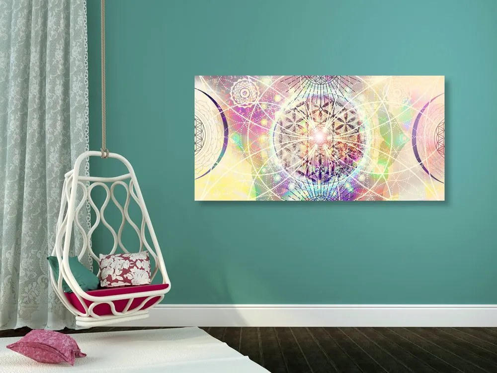 Quadro su tela – Mandala in design interessante