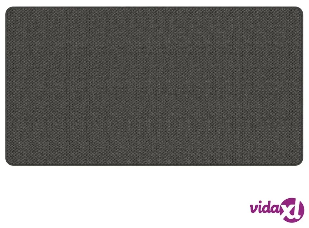 vidaXL Tappeto Corsia Aspetto Sisal Antracite 80x150 cm