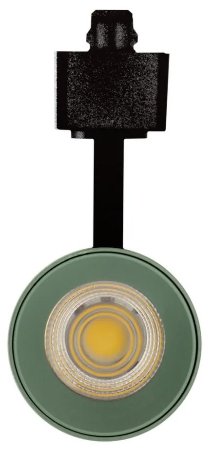 Faro LED 15W Monofase Verde CRI92 Bianco Variabile 38° - Bridgelux LED Colore Bianco Variabile CCT