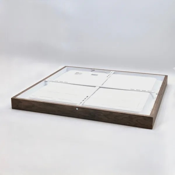 Brilagi-LED Plafoniera da bagno WOODY FRAME LED/50W/230V 60x60 cm IP44 rovere noce