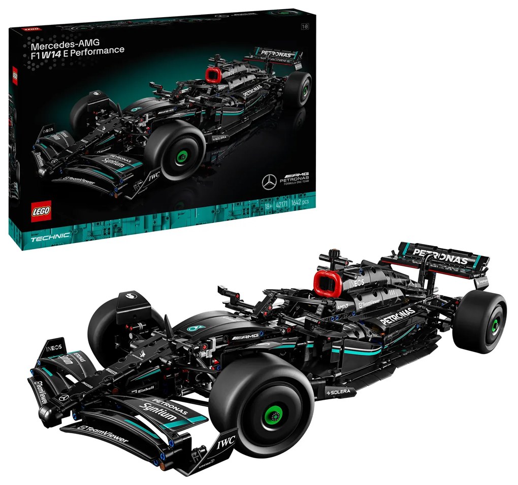 Mercedes AMG F1 W14 E Performance Lego Technic
