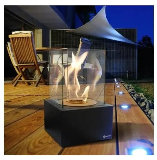 BIO camino TANGO2 35,3x25 cm 1kW nero TANGO2/CZARNY/TUV