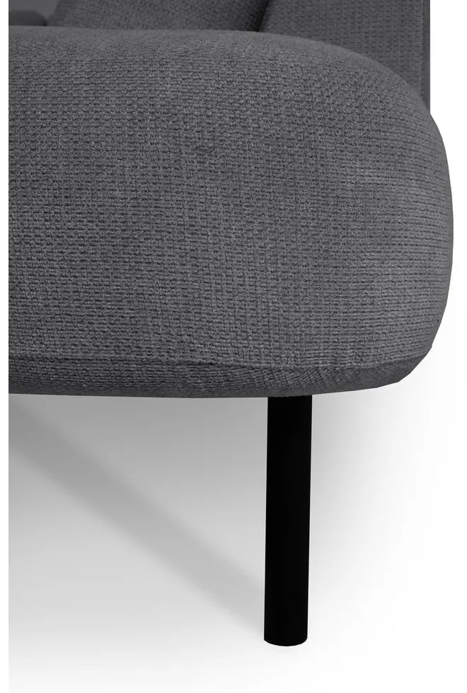 Divano angolare grigio scuro (angolo destro/"U") Hero - Scandic