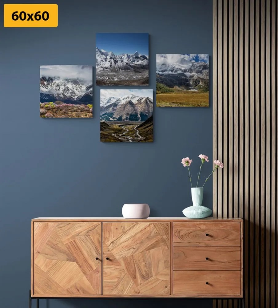 Set di quadri – Per gli amanti delle montagne