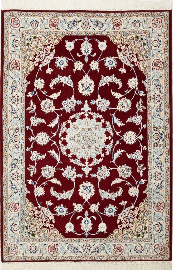 Nain Tappeto persiano 150 x 110 (Iran) Annodato A Mano