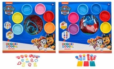 Set Attività Manuali The Paw Patrol Stampini per plastilina Plastilina