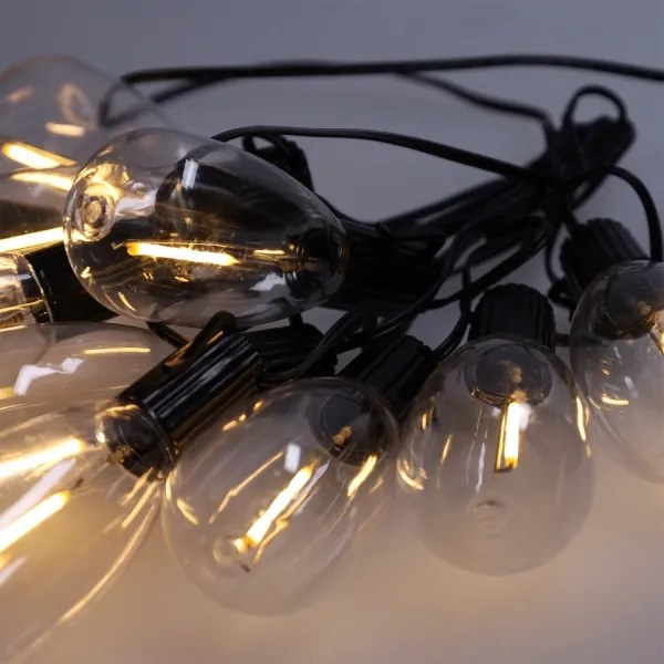 Brilagi - Ghirlanda LED da esterno 10xLED/3xAA 3,2 m IP44 bianco caldo