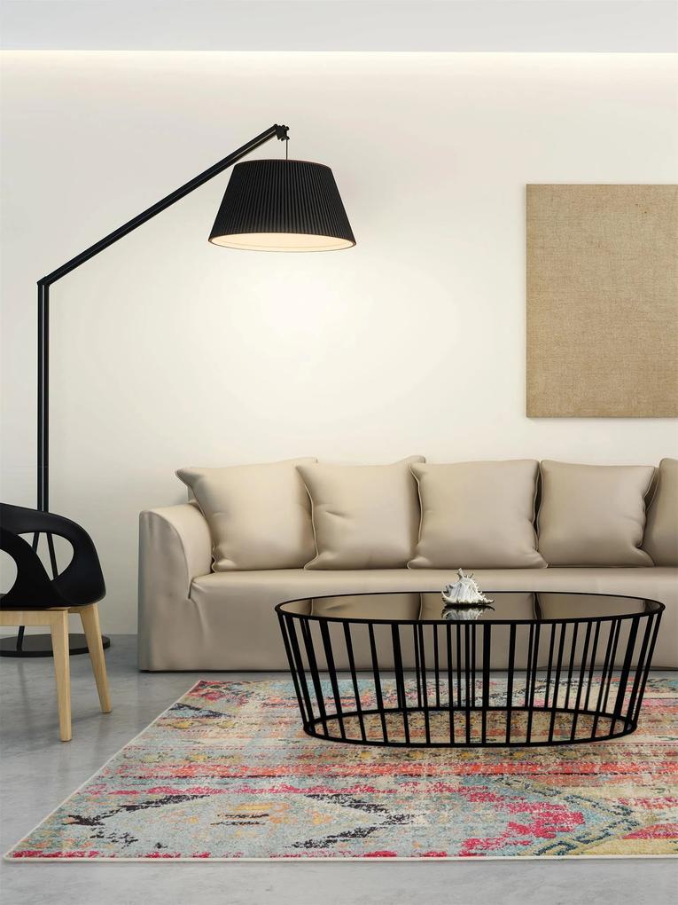 benuta Nest Tappeto Casa Turchese 160x230 cm - Tappeto design moderno soggiorno