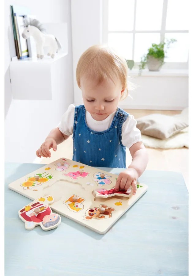 Puzzle da afferrare - Gli animali di nonna Lena