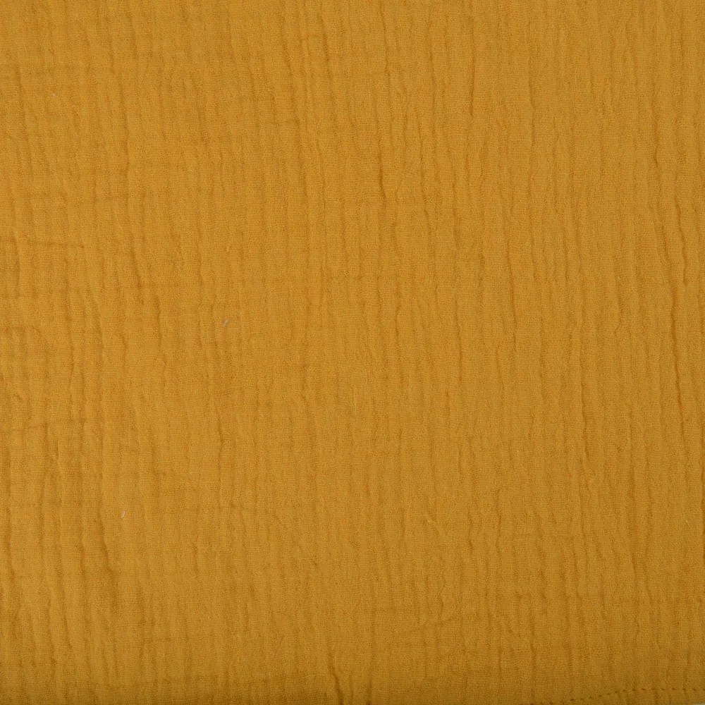 Asciugamano in mussola gialla con cappuccio 75x75 cm - Bébé Douceur