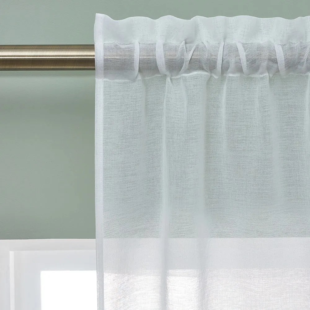 Tenda sottile bianca in voile 140x229 cm Countryside Floral – Catherine Lansfield