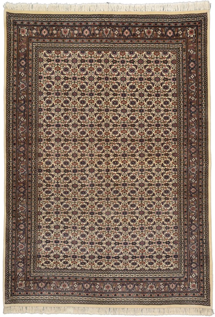 Persian Tappeto orientale 240x170 Beige (Indian) Annodato A Mano
