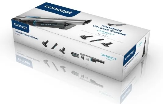 Concept VP4430 - Aspirapolvere portatile DIRECT ANIMAL 180W/14,8V 2200 mAh nero
