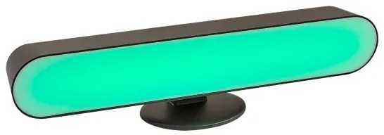 Rabalux 76016 - LED RGB Lampada da tavolo dimmerabile PARKER LED/3W/5V nero