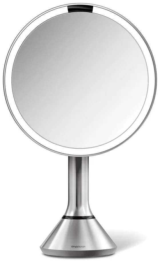 Specchio per make-up con illuminazione/con ingrandimento (5x) ø 20 cm Sensor – simplehuman