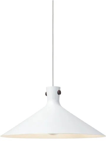 Nordlux - Lampada a sospensione con cavo DORINA 1xE27/60W/230V bianco Ø 45 cm