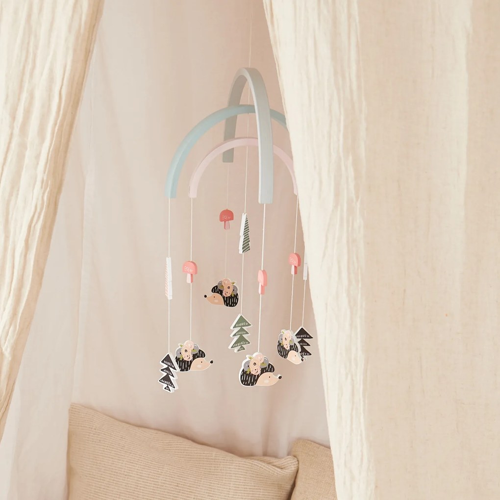 Bieco - Giostrina in legno - riccio