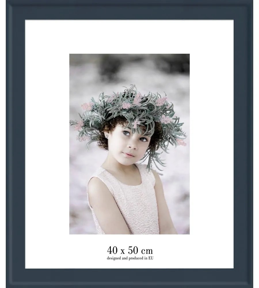 Cornice blu da appendere, 47 x 57 cm Malaga - Styler