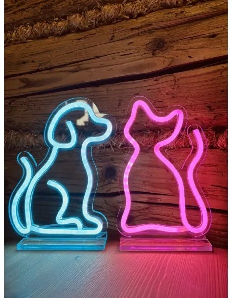 2Kids Toys - Decorazione da tavolo LED Neon LED/5W/USB cane