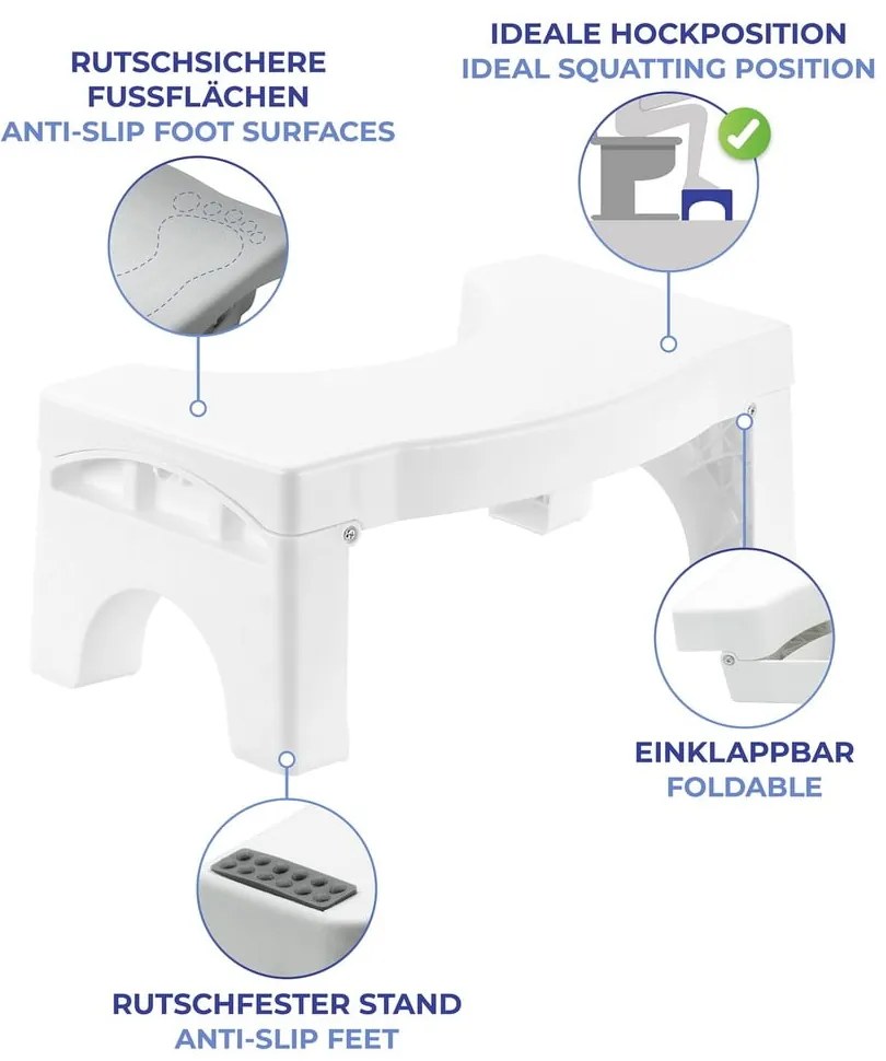 Sgabello bianco – Maximex