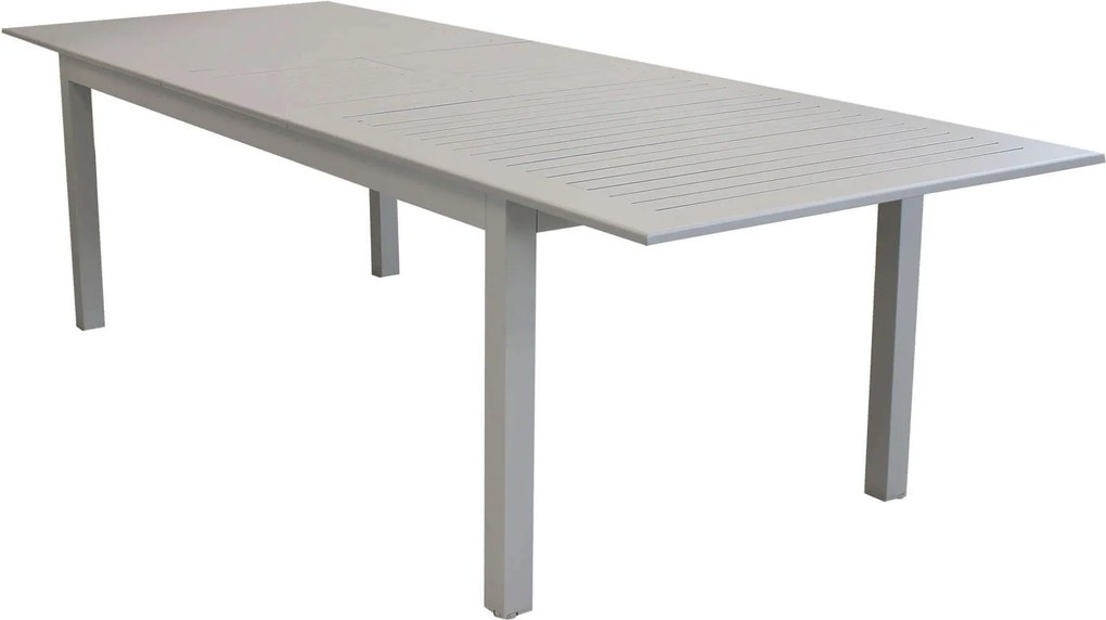 ARGENTUM - tavolo da giardino allungabile in alluminio da 220