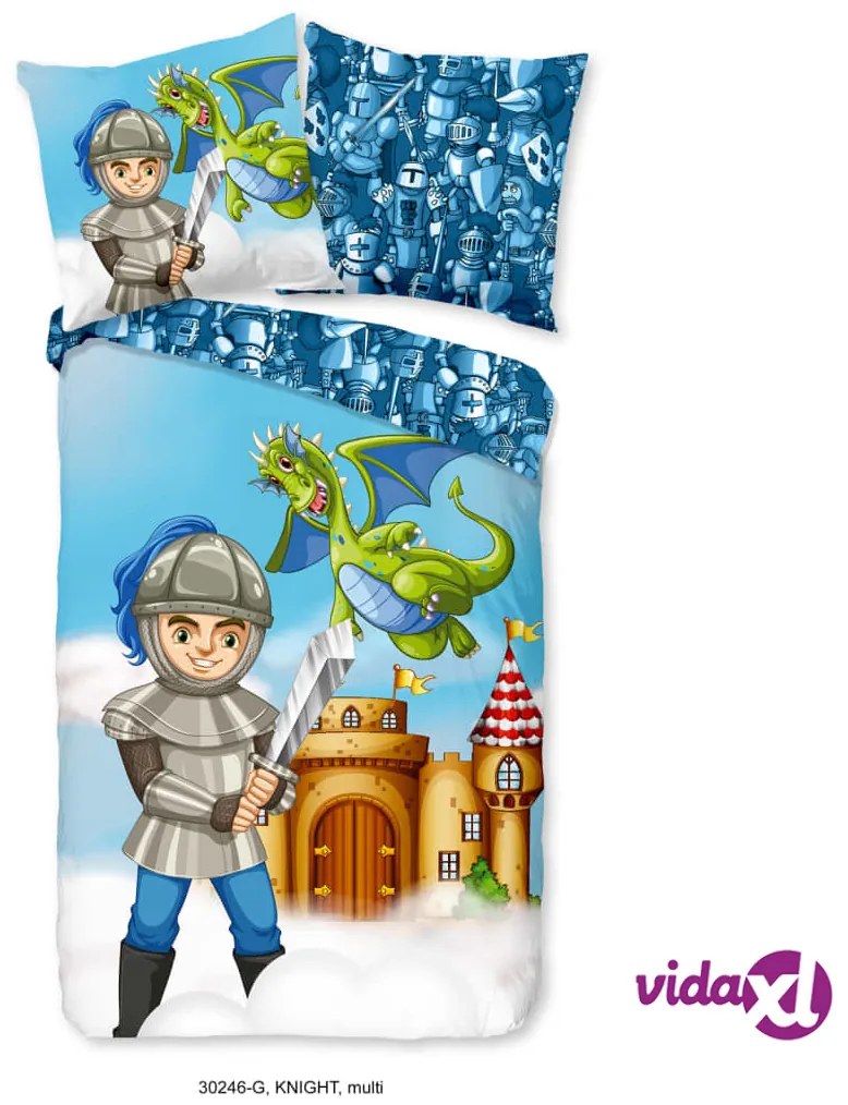 Good Morning Copripiumino per Bambini Knight 135x200 cm