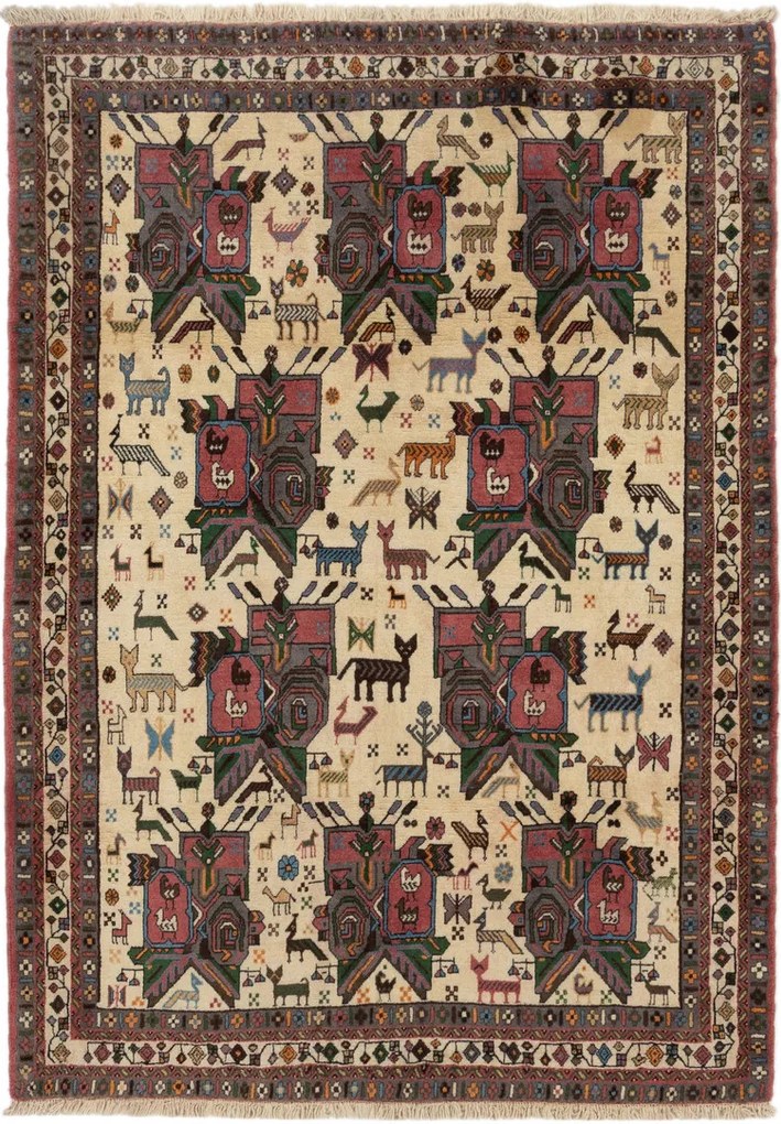 Sirjan Tappeto 150 x 200 (Iran) Annodato A Mano