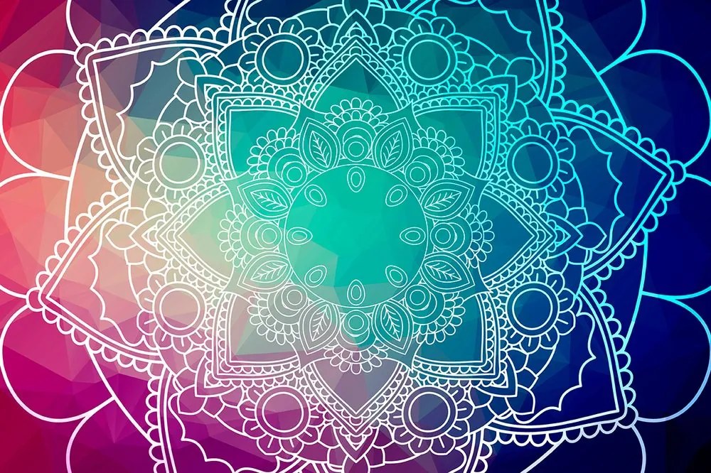 Carta da parati – Mandala pastello