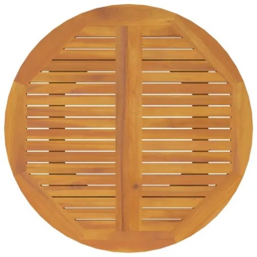 Set Mobili da Pranzo per Giardino 5 pz Legno Massello di Acacia