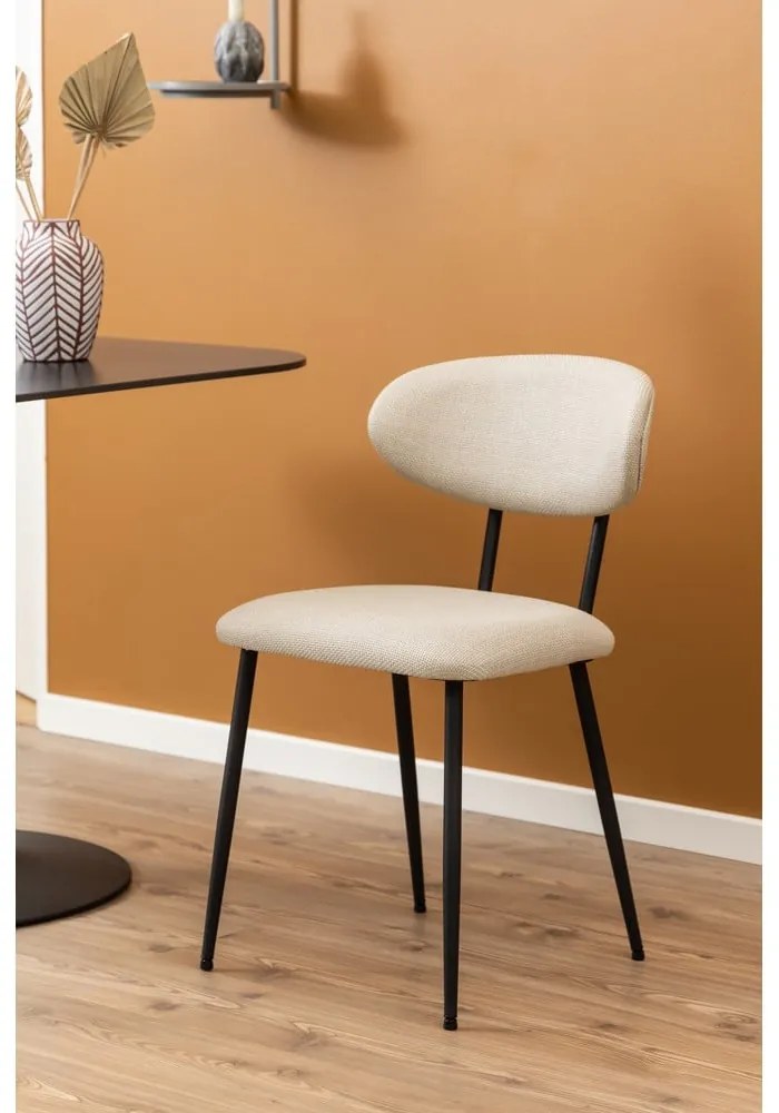 Sedie da pranzo color crema in set di 2 Denise - Actona