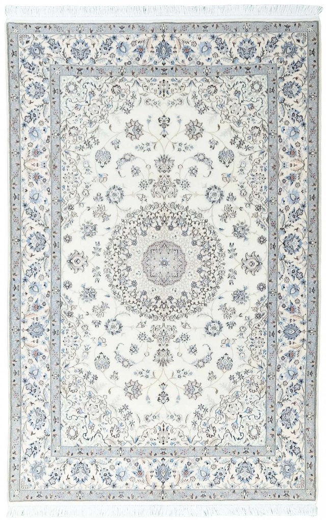 Nain Tappeto persiano 140x210 Beige (Iran) Annodato A Mano