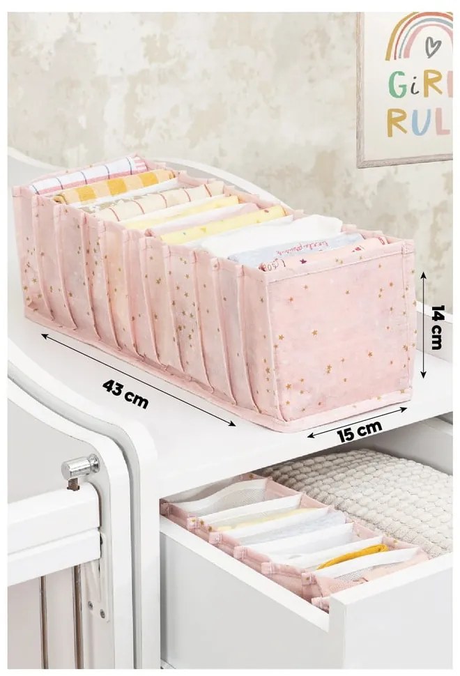 Scatola portaoggetti per bambini in tessuto - Mioli Decor