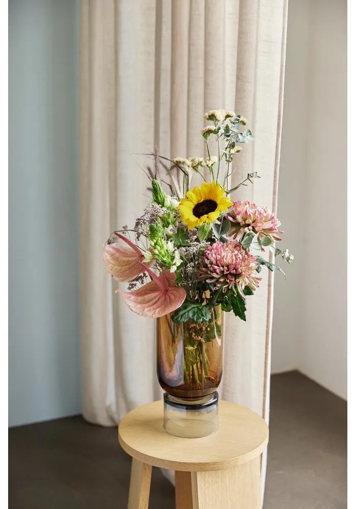 Sgabello in rovere naturale Split - Hübsch