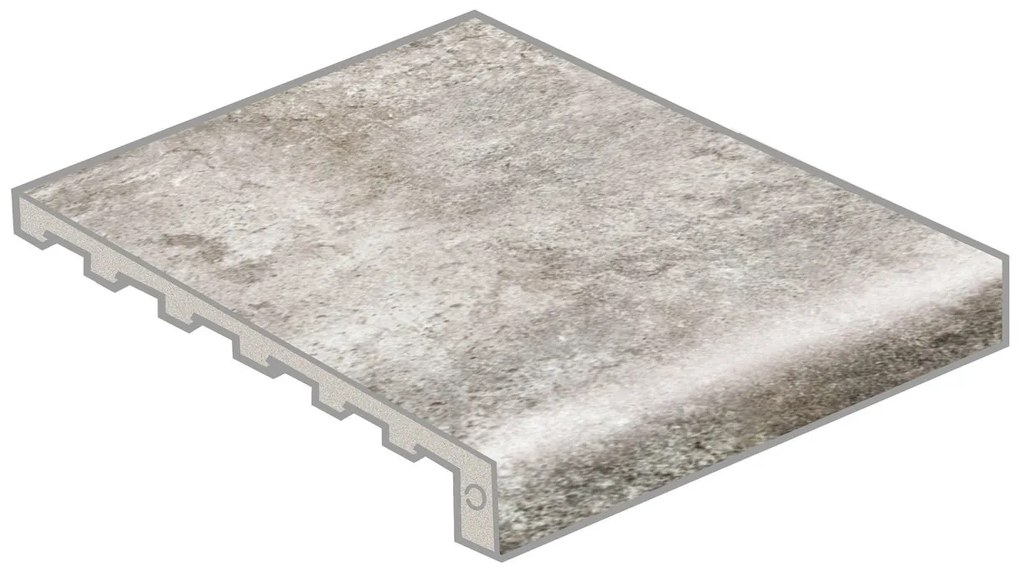 Piastrella coprigradino per scale GRADINO VALESTRA grigio L 35 x H 4 cm 8 pezzi