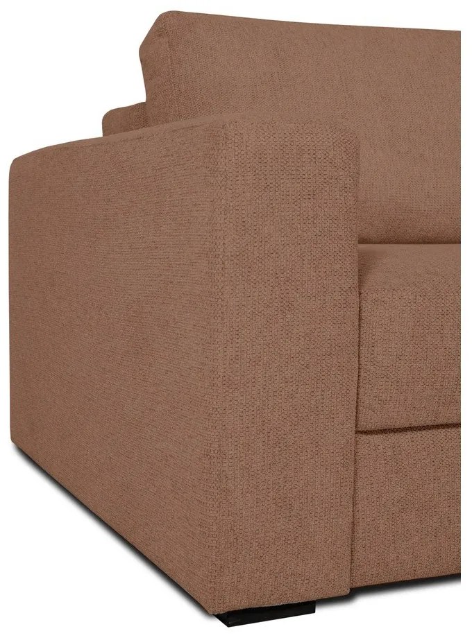 Divano letto marrone 238 cm Resmo - Scandic