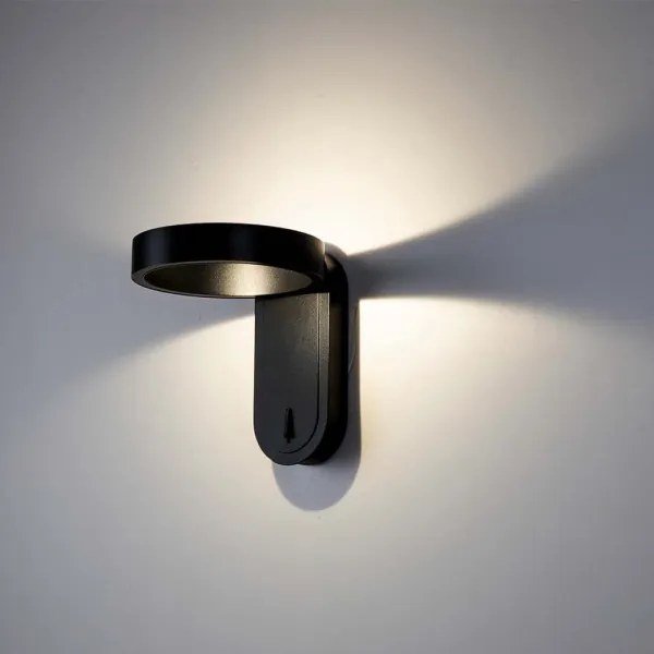 Lampada da parete LED 5W 230V 3000K/4000K nero