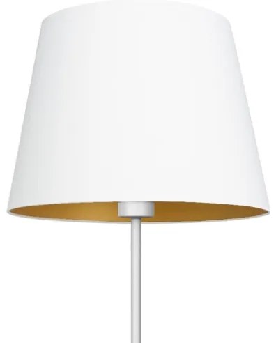 Lampada con piedistallo ARDEN 1xE27/60W/230V bianco/oro