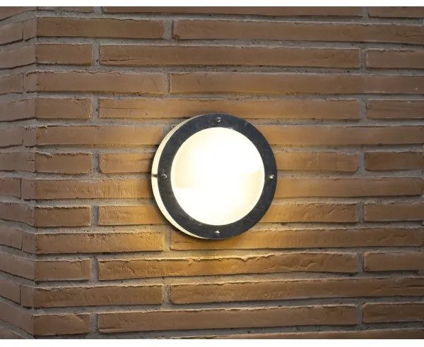 Nordlux - Applique da esterno MALTA 1xE27/60W/230V argento