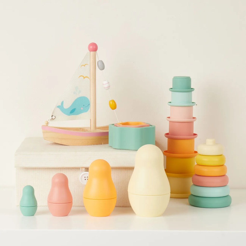 Bieco - Bambola Matrioska in silicone - Tropical Vibes