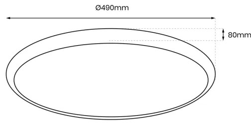 Plafoniera LED per bambini MOONCAT LED/34W/230V rosa