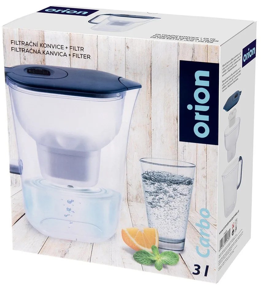 Caraffa con filtro Carbo – Orion