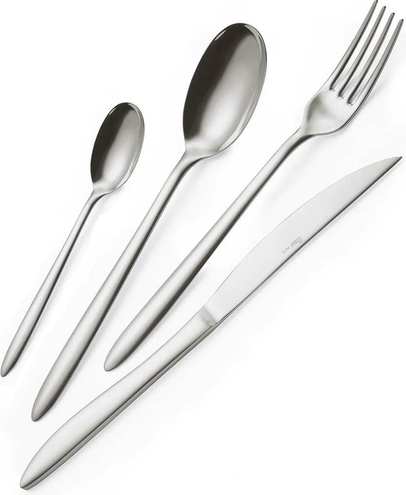 Servizio Set di Posate 24 pezzi in Acciaio Inox Eme Live...