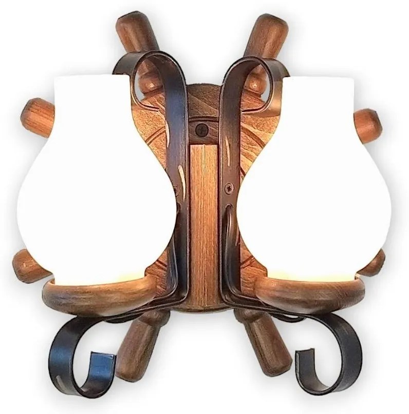 Brilagi - Applique TIMONA 2xE14/40W/230V faggio/noce