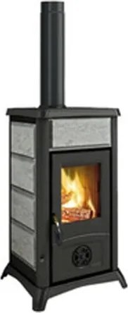 Stufa a legna Gemma 7 kW Pietra Naturale - La Nordica